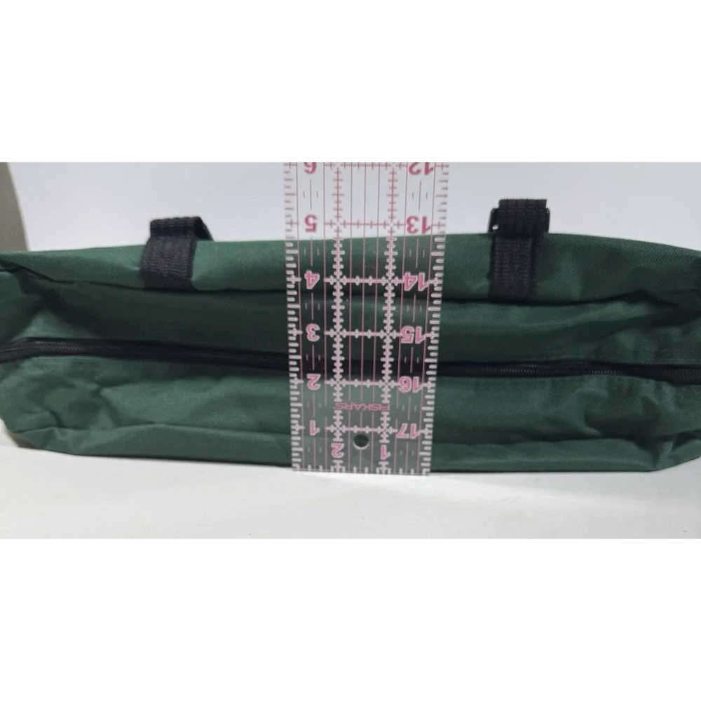 Unbranded Messenger Bag Unisex Large Green Tactical Patch Panel Utility Laptop